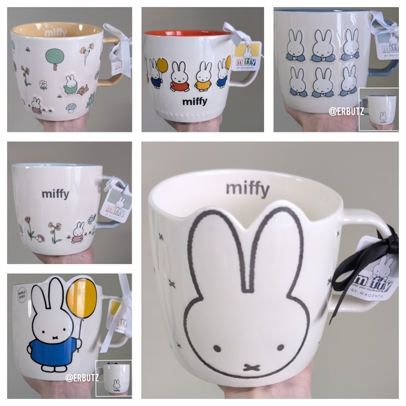 ❌SOLD❌Miffy x Magenta Minimalist Double Sided Mug with Balloon Design 🎈 - Picture 6 of 6